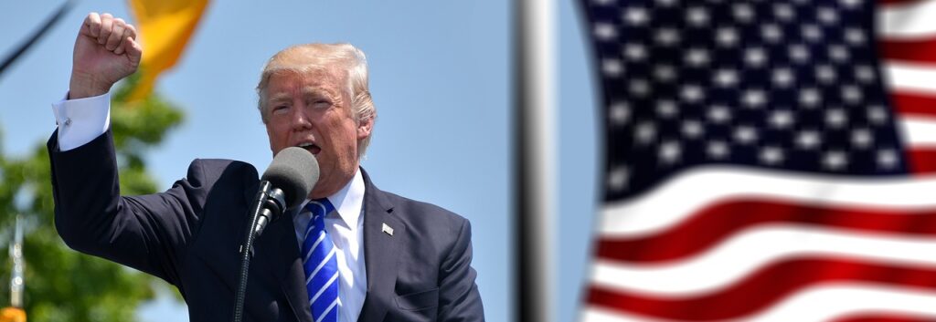 trump, president, usa, america, british flag, flag, banner, union jack, donald trump, republican, politics, presidency, speech, politician