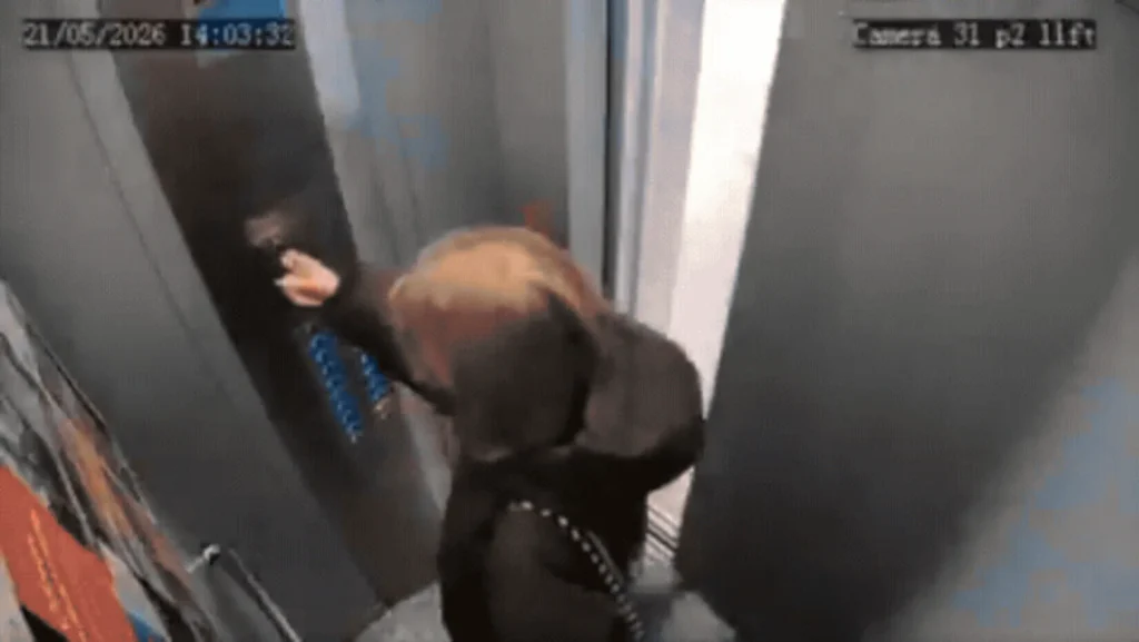 Phone Charger Explodes Inside Elevator in Russia and Terrifying Video Goes Viral
