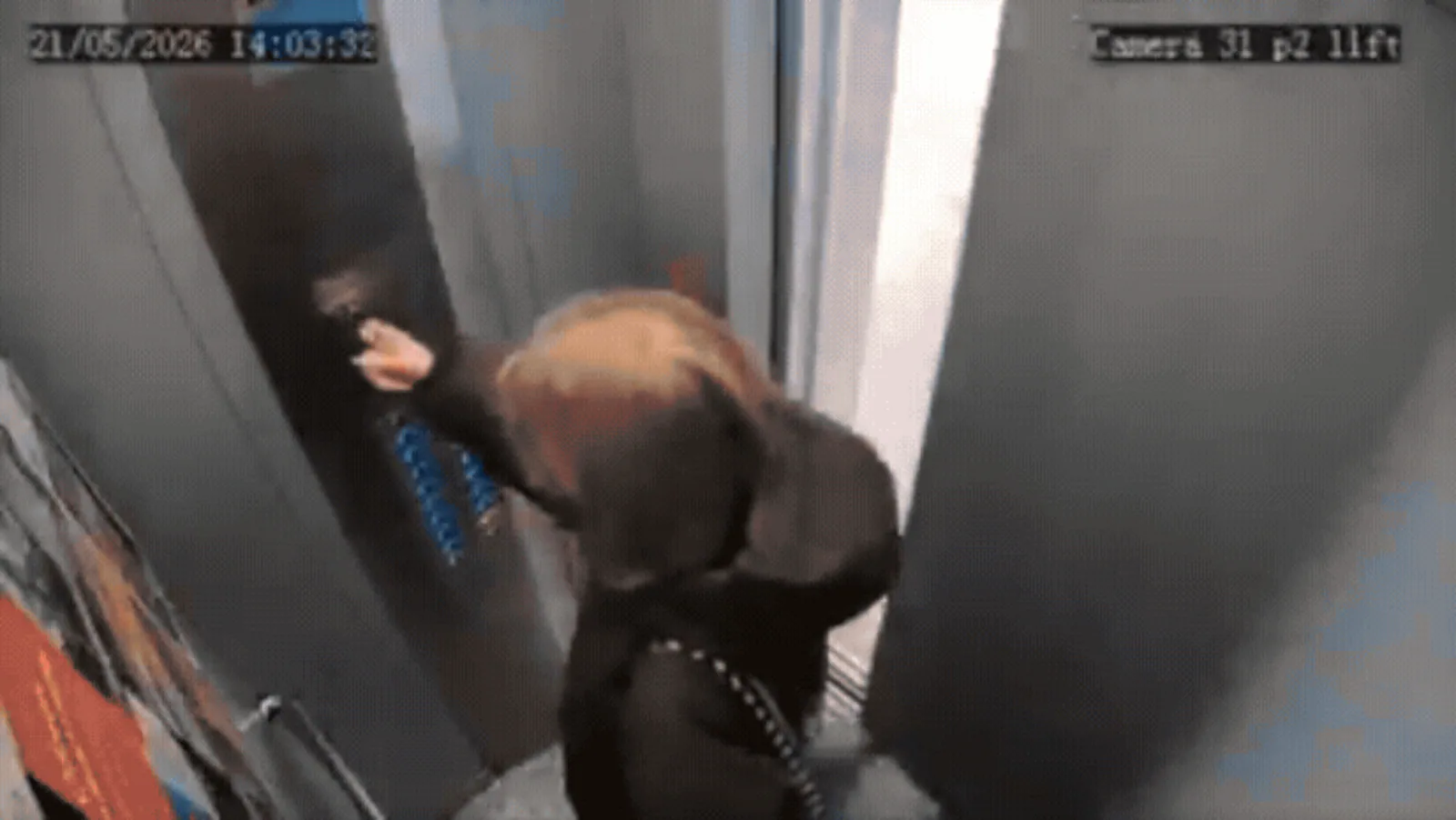 Phone Charger Explodes Inside Elevator in Russia and Terrifying Video Goes Viral