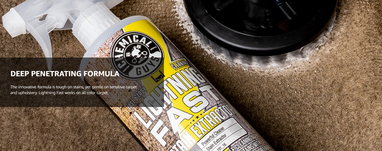 Chemical Guys Lightning Fast Stain Extractor Review: A Trusted Detailing Staple, With a Name That Slightly Oversells It