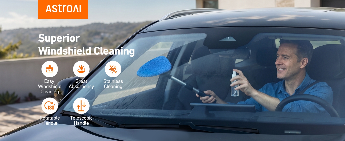 AstroAI Windshield Cleaner Tool Review: The Streak-Free Fix for a Genuinely Annoying Chore