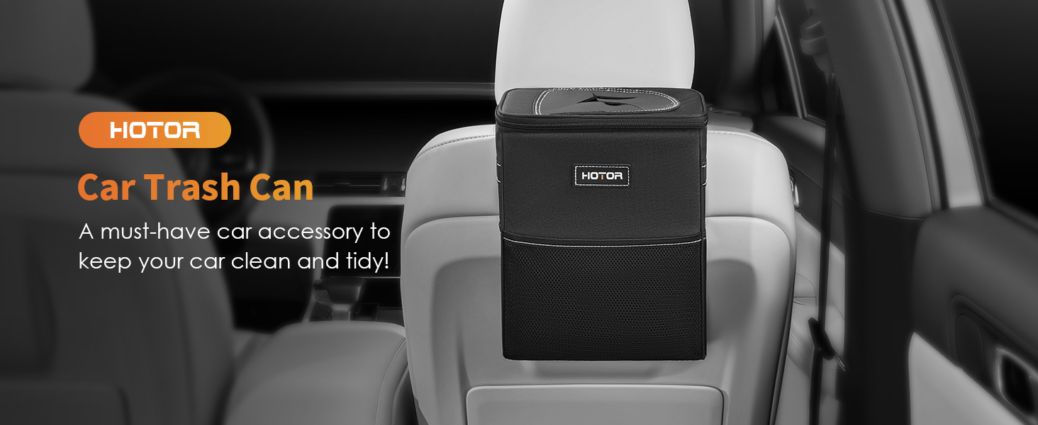 HOTOR Car Trash Can Review: The Small Upgrade That Actually Keeps Your Car Clean